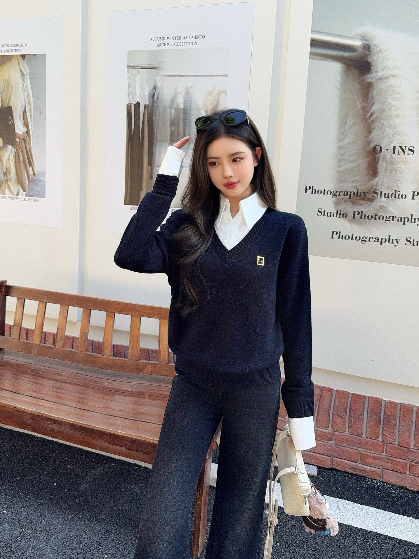 Fend NEW 2inl knit shirts