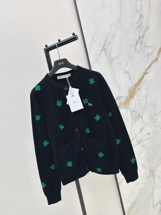 CD NEW embroidery cardigan