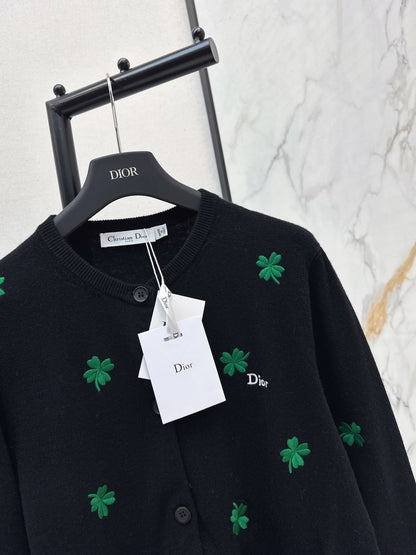 CD NEW embroidery cardigan