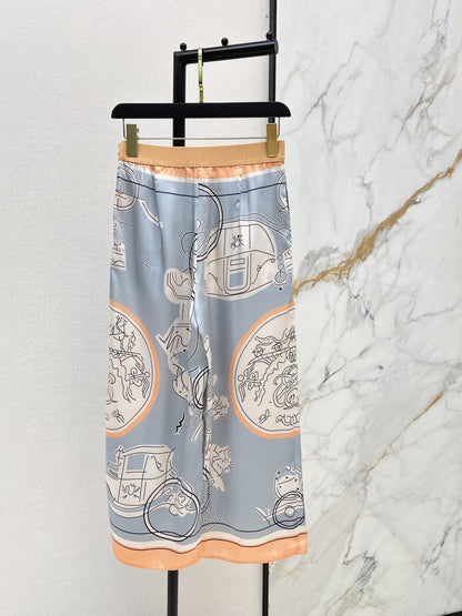 Herm NEW print straight pants