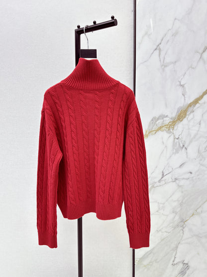 Ral NEW Half-zip wool sweater