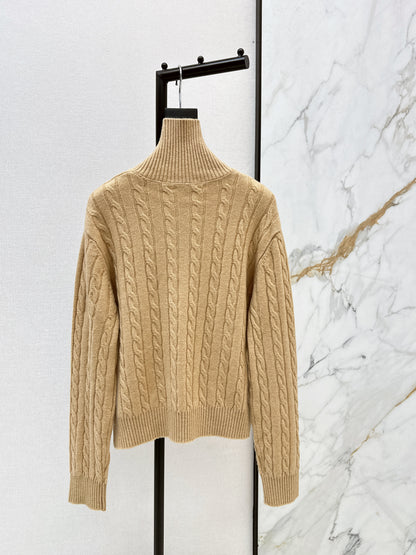 Ral NEW Half-zip wool sweater