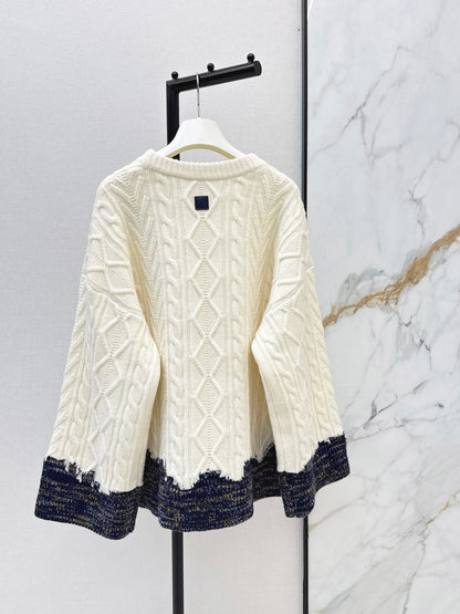 Loe NEW color block sweater