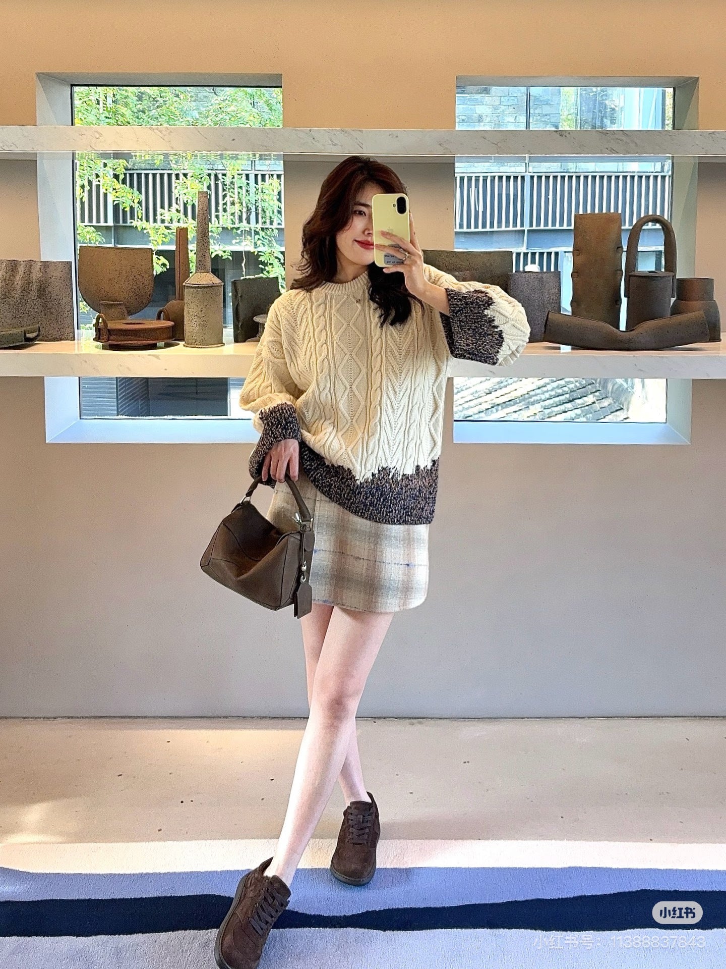 Loe NEW color block sweater