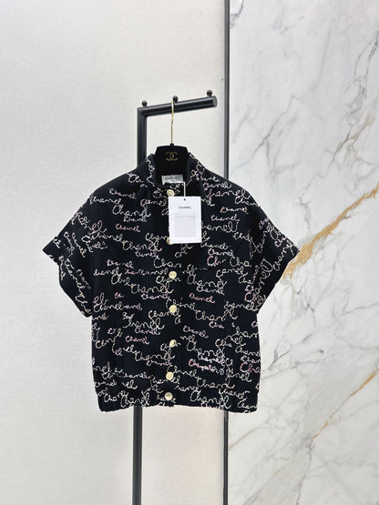 Chan NEW sequin embroidery vest jacket