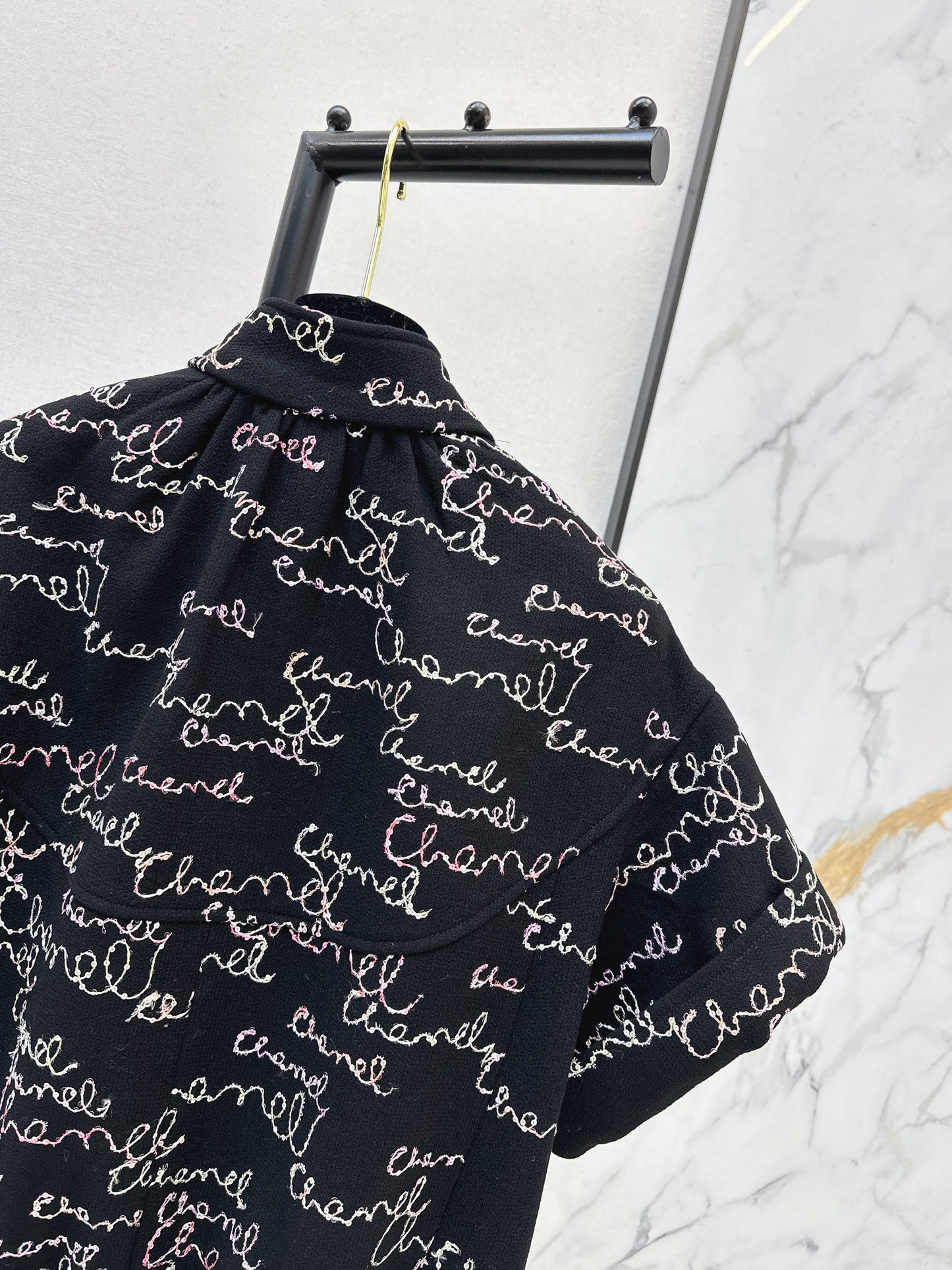 Chan NEW sequin embroidery vest jacket