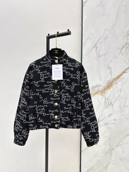 Chan NEW sequin embroidery jacket