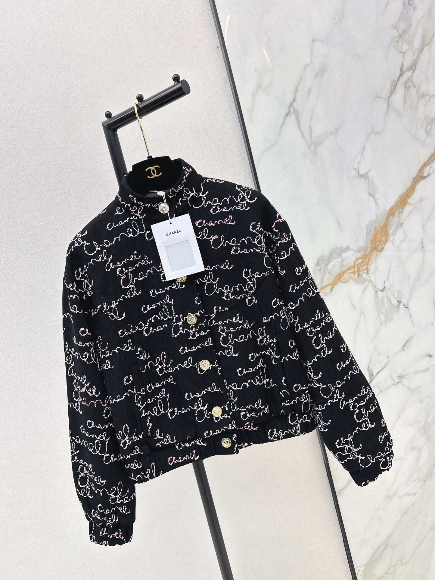 Chan NEW sequin embroidery jacket