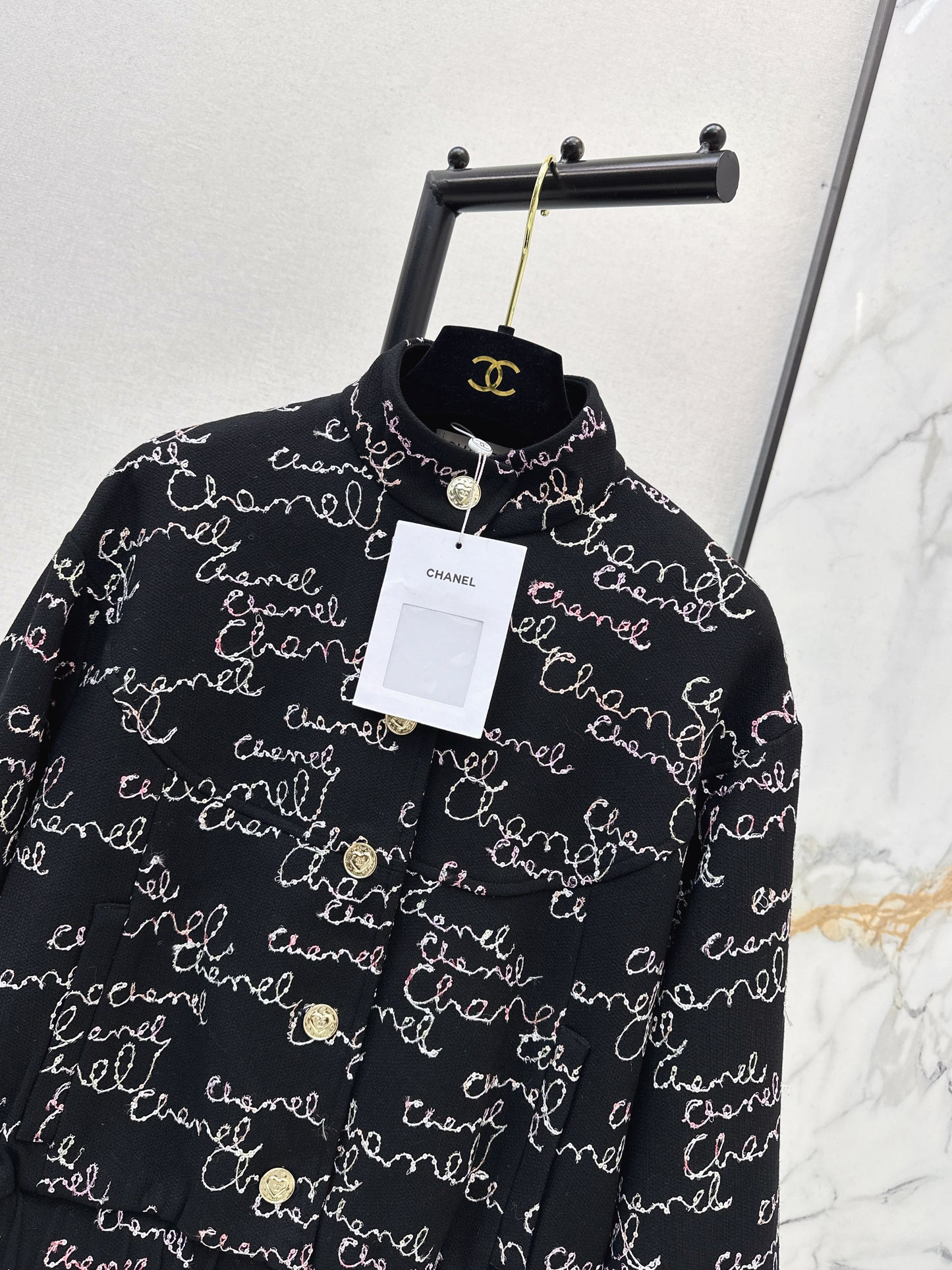 Chan NEW sequin embroidery jacket