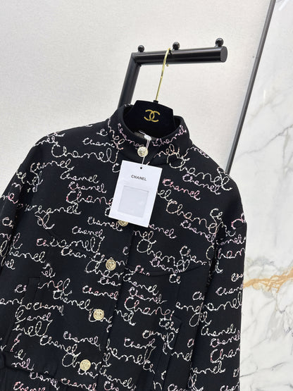 Chan NEW sequin embroidery jacket