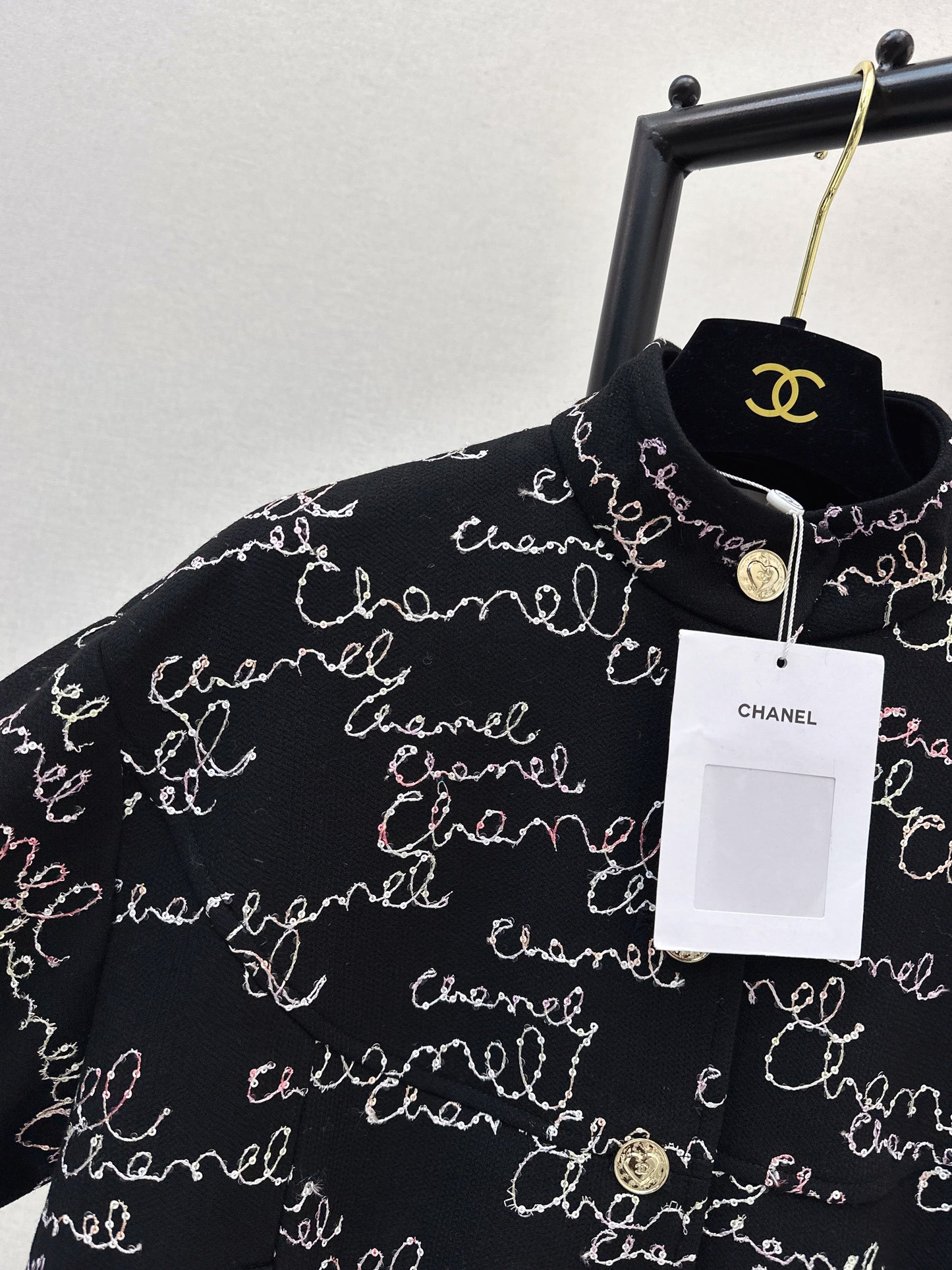 Chan NEW sequin embroidery jacket