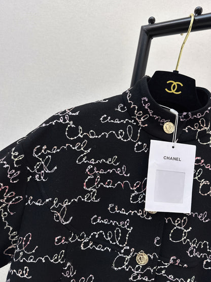 Chan NEW sequin embroidery jacket