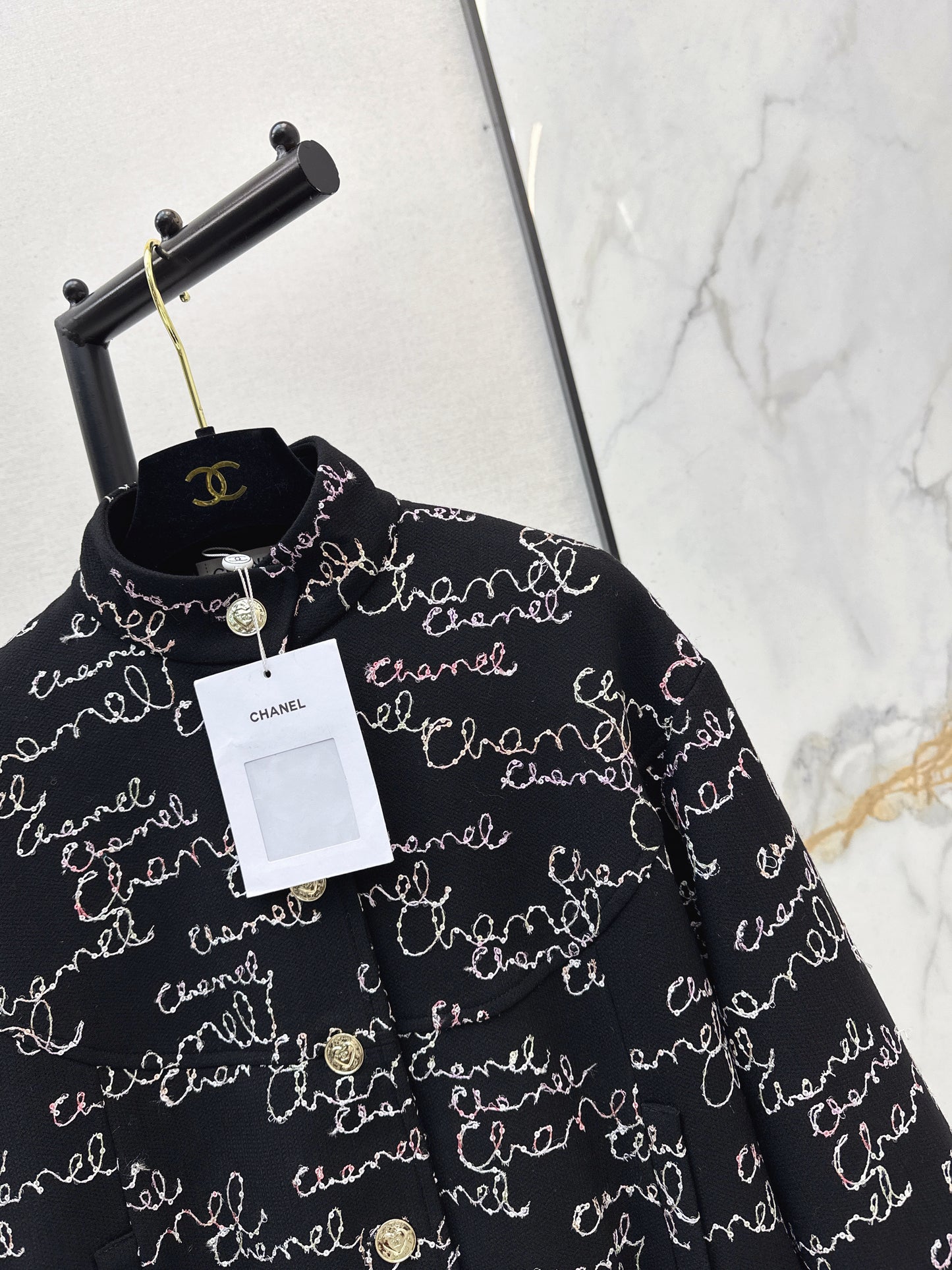 Chan NEW sequin embroidery jacket