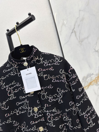 Chan NEW sequin embroidery jacket