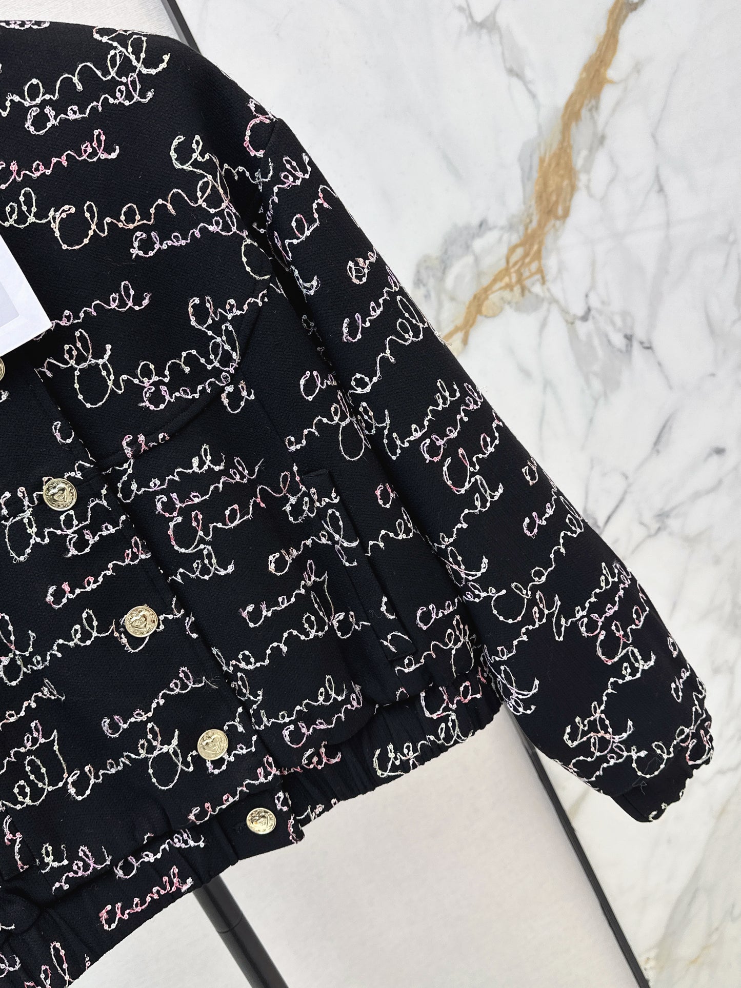 Chan NEW sequin embroidery jacket