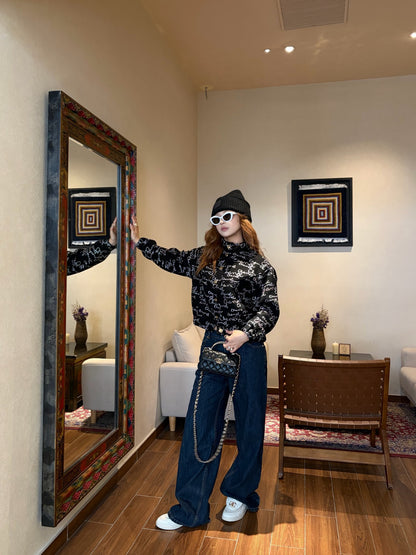 Chan NEW sequin embroidery jacket