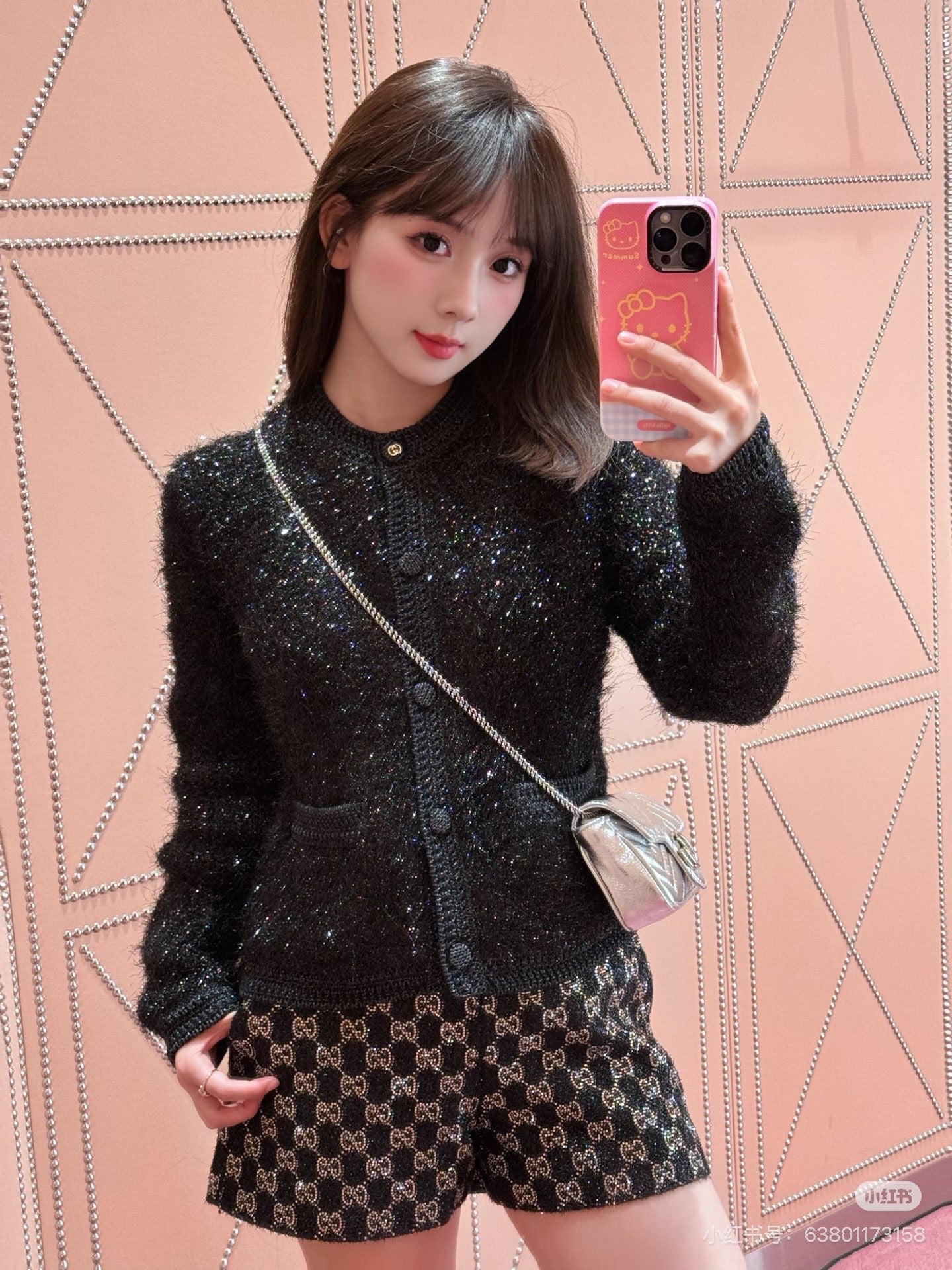 Guc NEW metallic cardigan