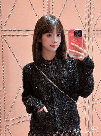 Guc NEW metallic cardigan