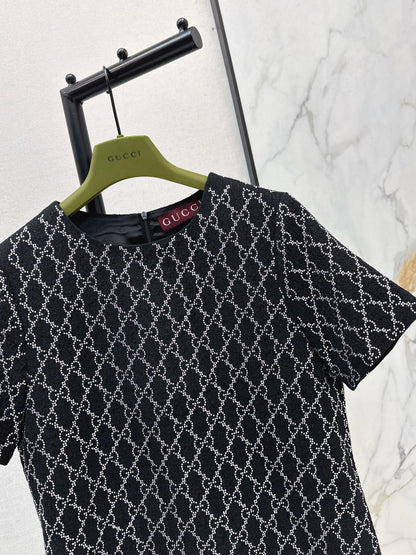 Guc NEW rhinestone dress