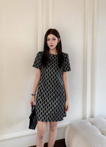 Guc NEW rhinestone dress