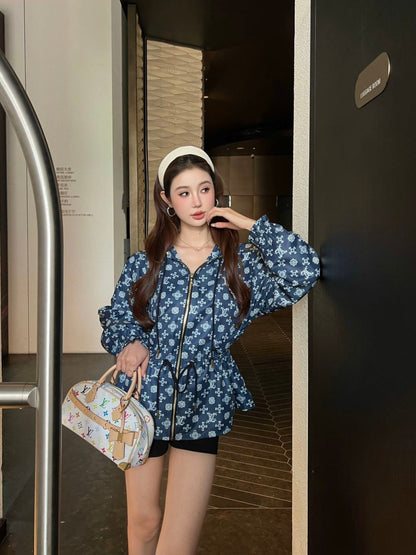 Louis NEW hooded drawstring jacket