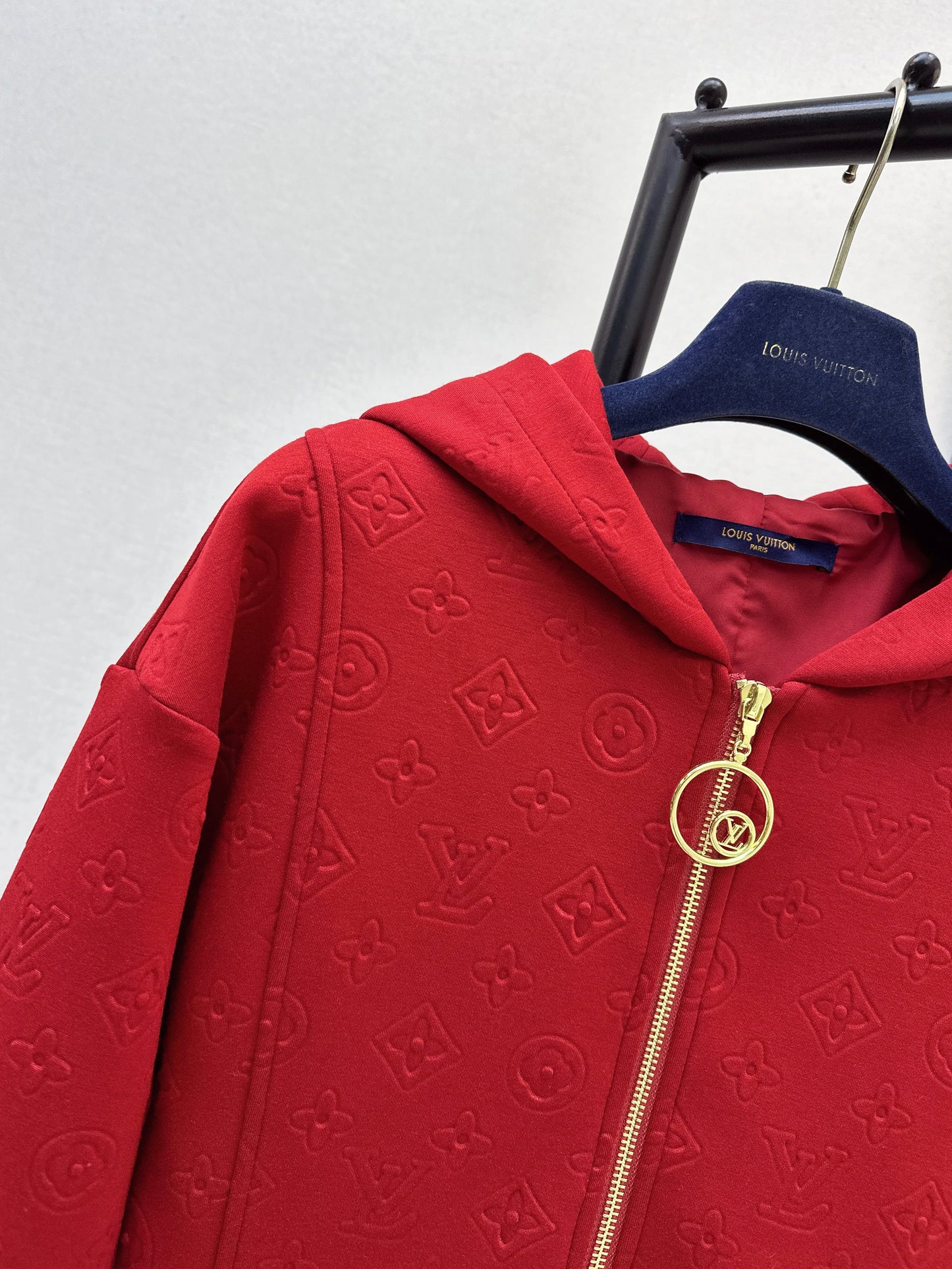 Louis NEW hooded zip-upsweatshirt dress