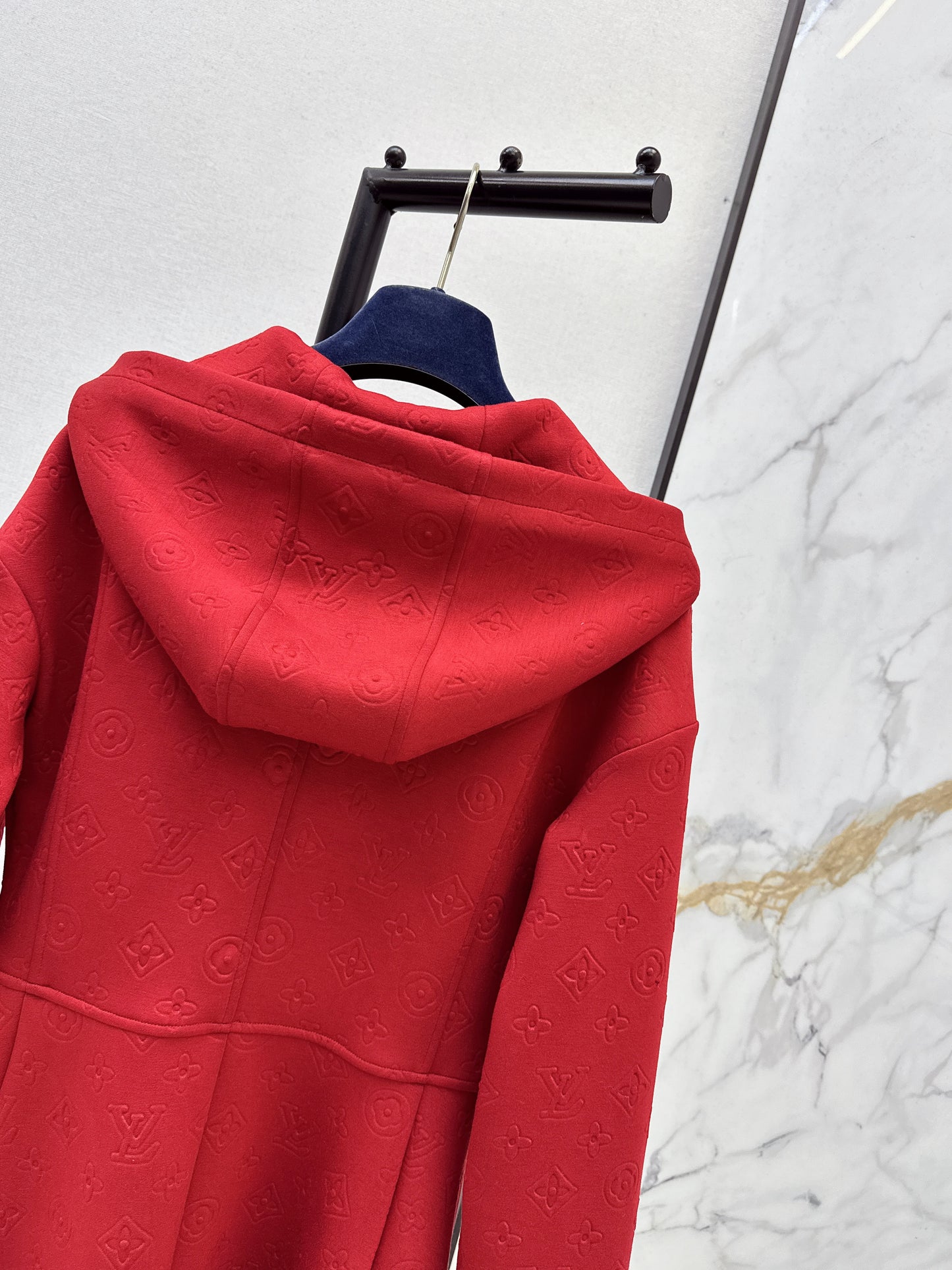 Louis NEW hooded zip-upsweatshirt dress