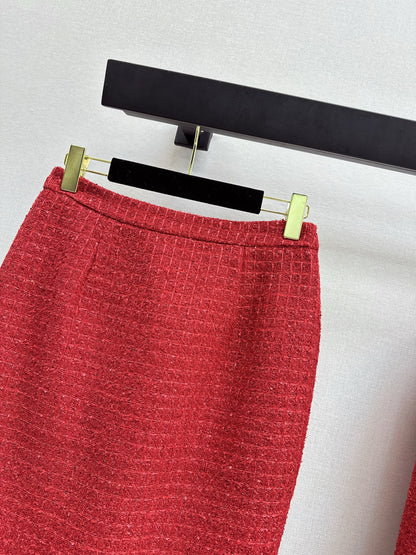 Chan NEW woven skirts