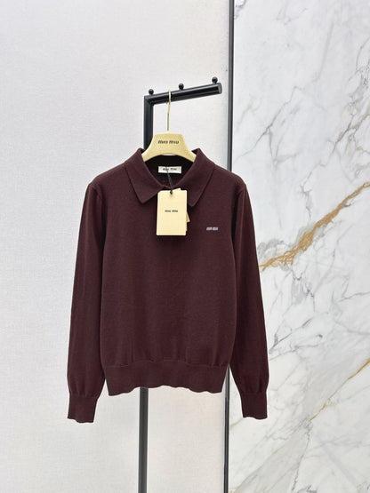 Miu NEW embroidered sweater