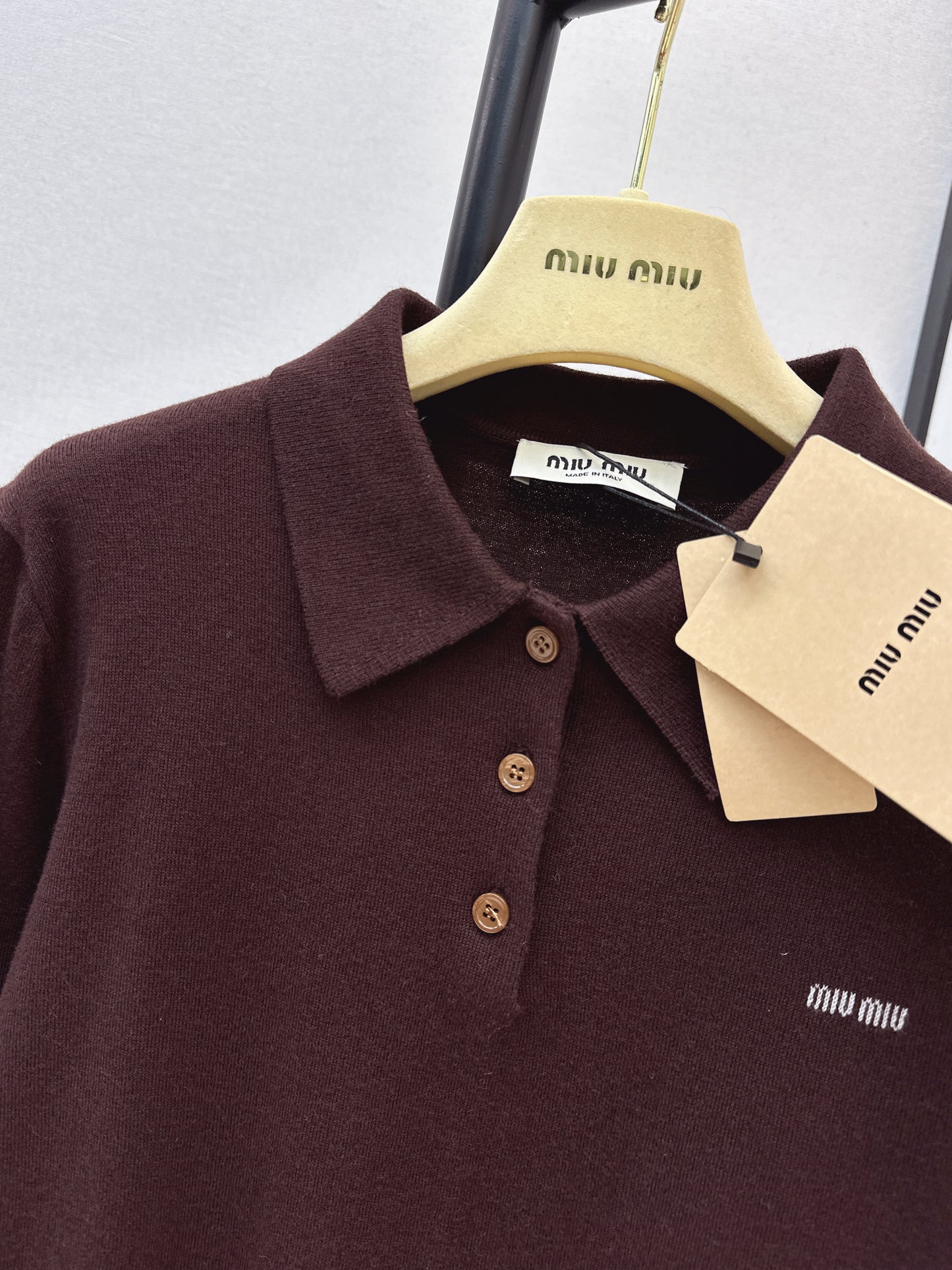 Miu NEW embroidered sweater