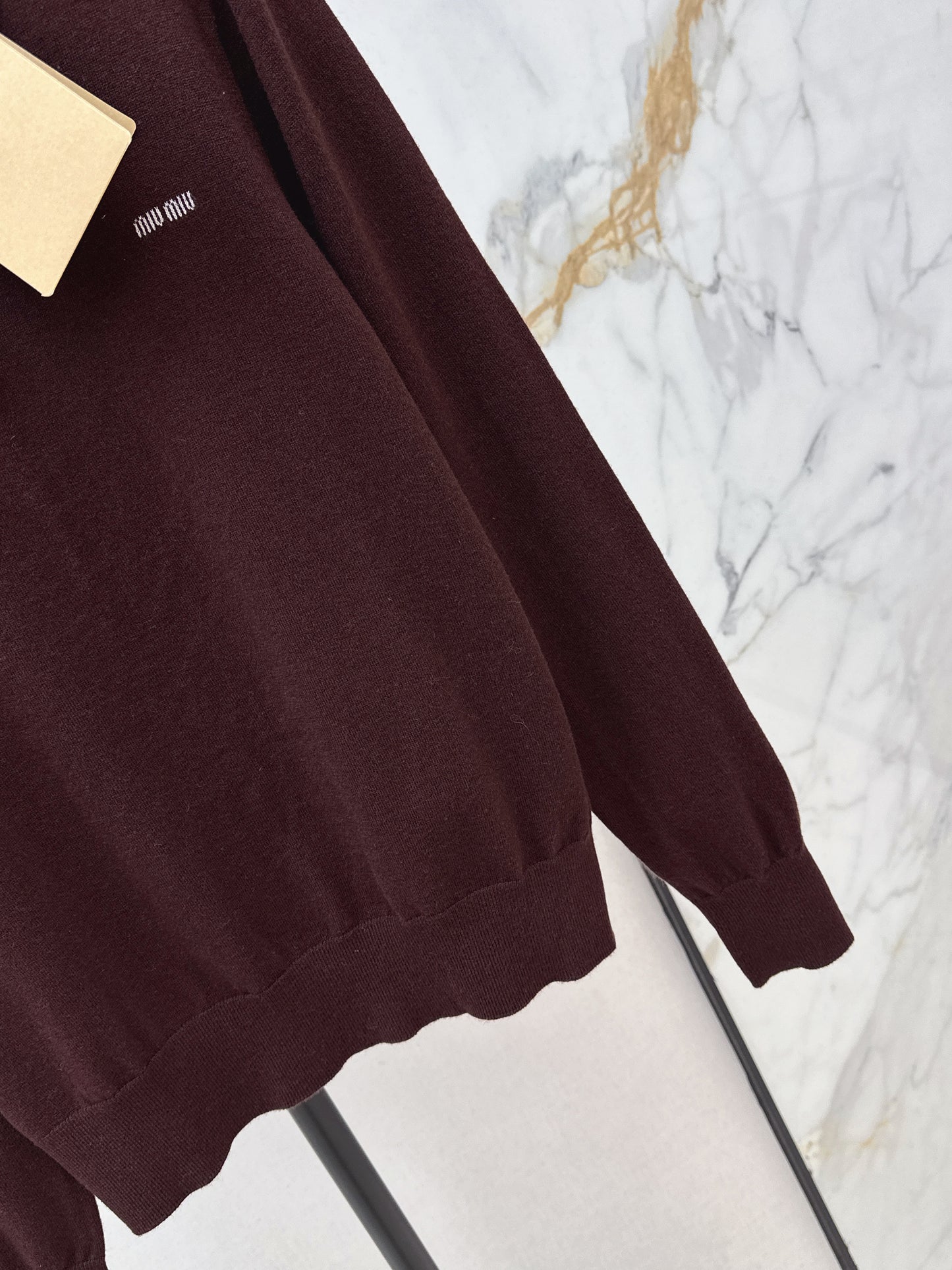 Miu NEW embroidered sweater