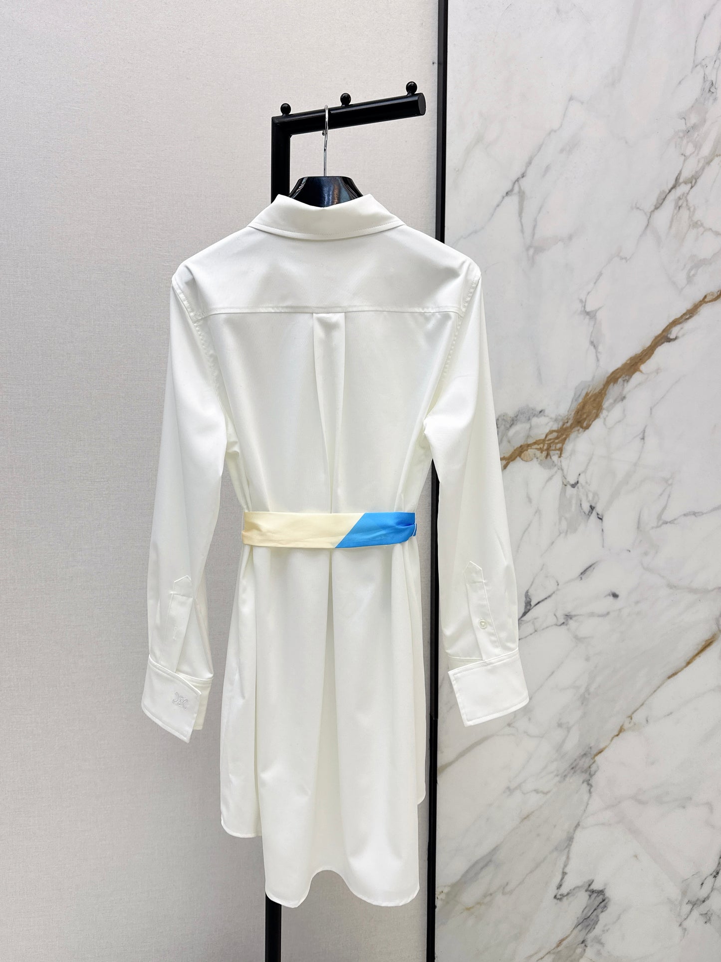 Celi NEW scarf-detail shirt dress