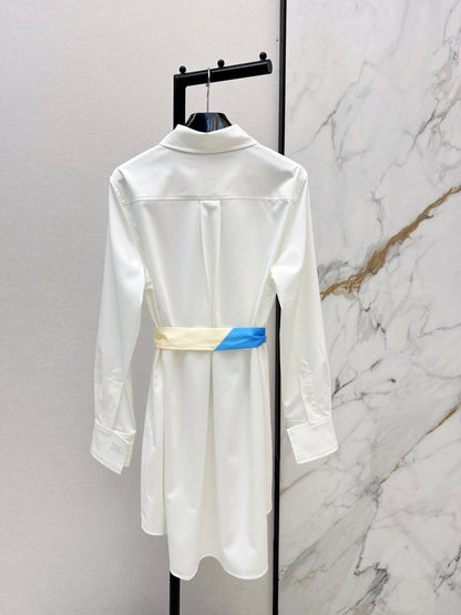 Celi NEW scarf-detail shirt dress