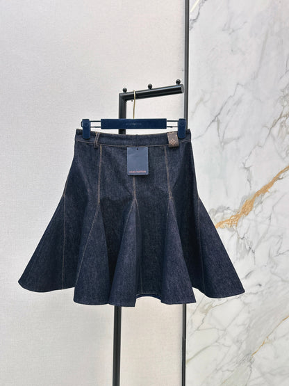 Louis NEW A-line denim skirts