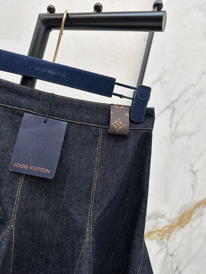 Louis NEW A-line denim skirts