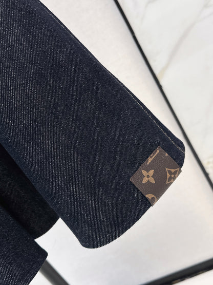 Louis NEW denim slip dress