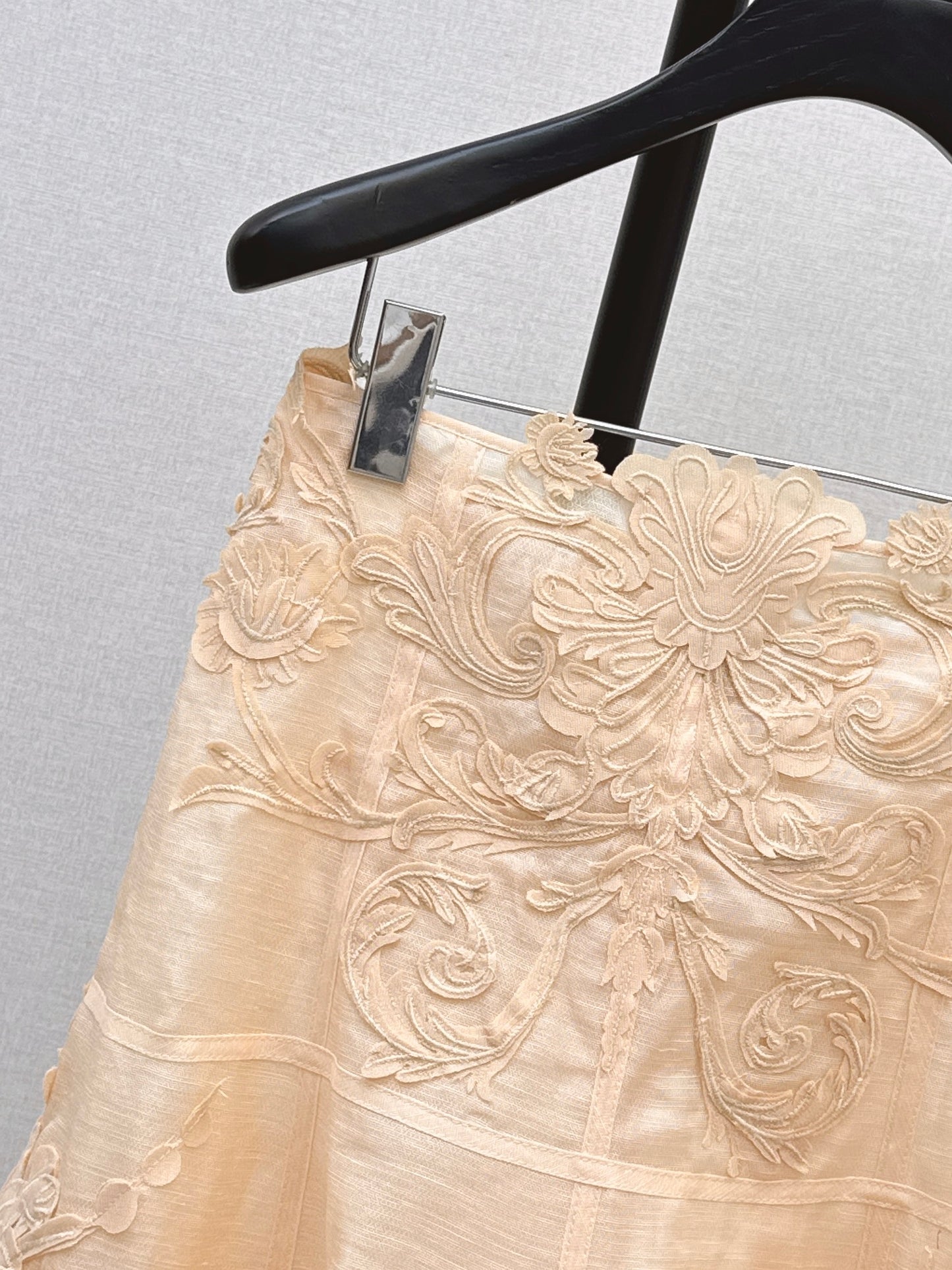 Zimm NEW lace embroidery skirt