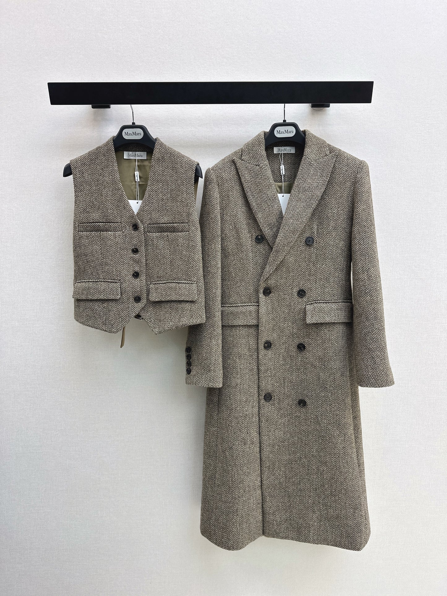 Max NEW vest+overcoats