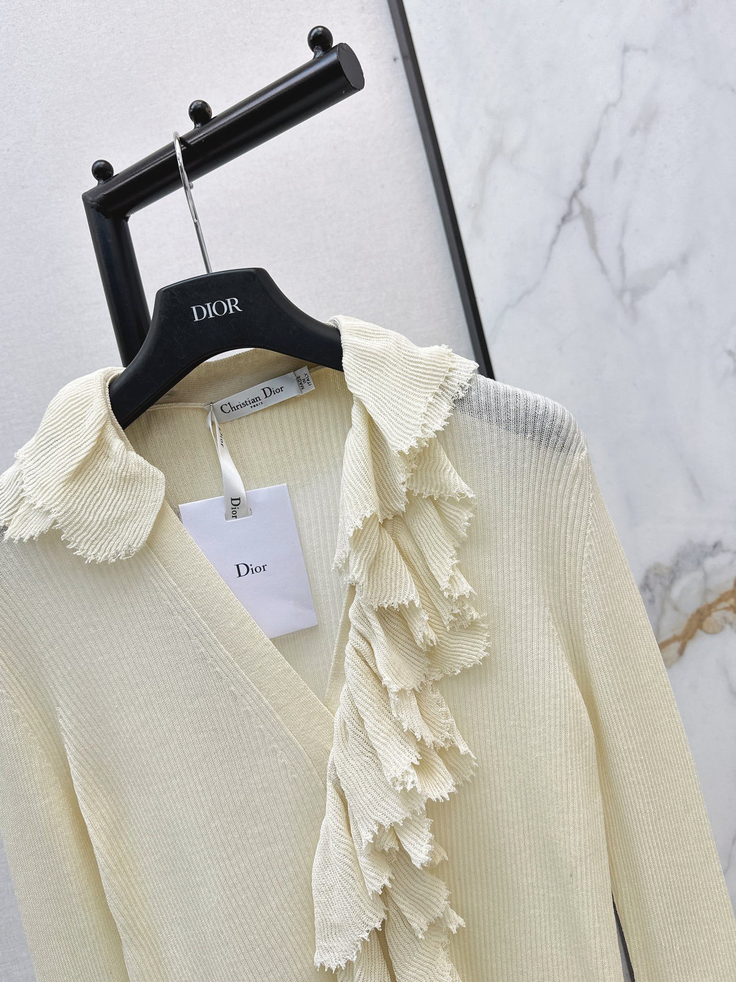 CD NEW detachable lace collar cardigan