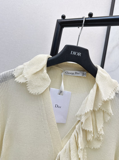 CD NEW detachable lace collar cardigan