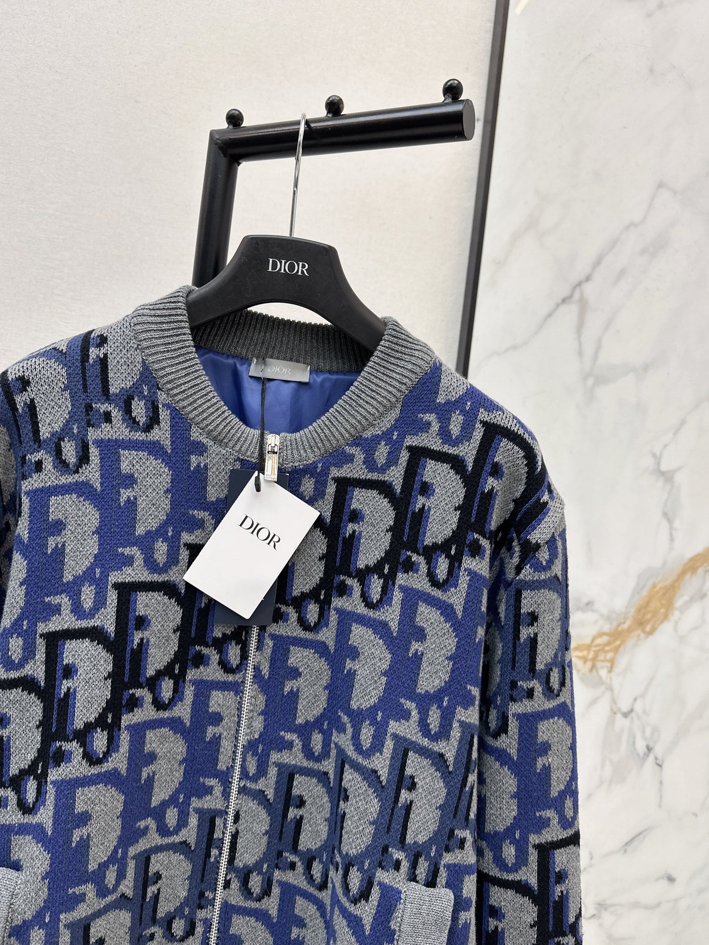 Louis NEW zip-up wool jacket