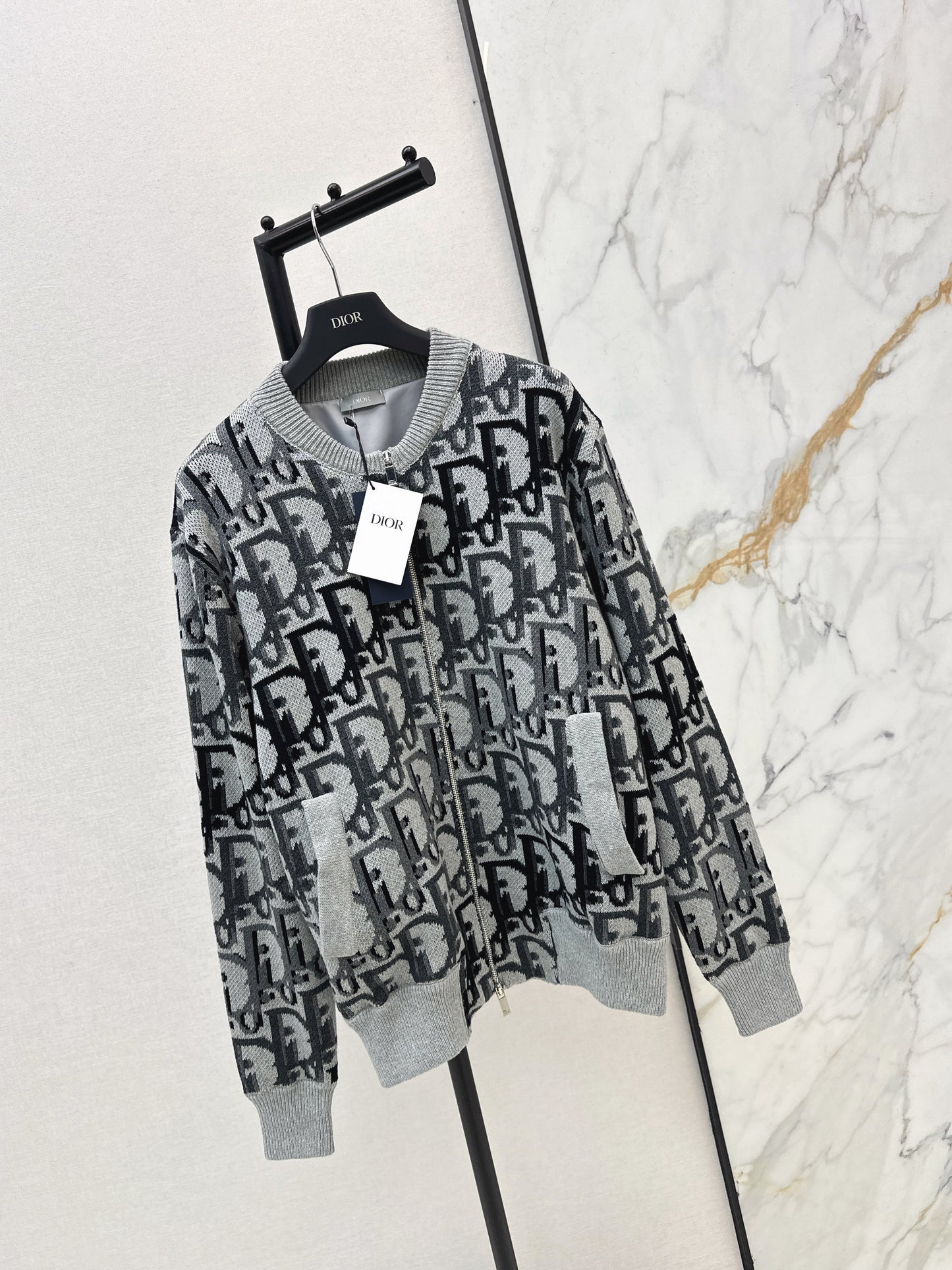 Louis NEW zip-up wool jacket