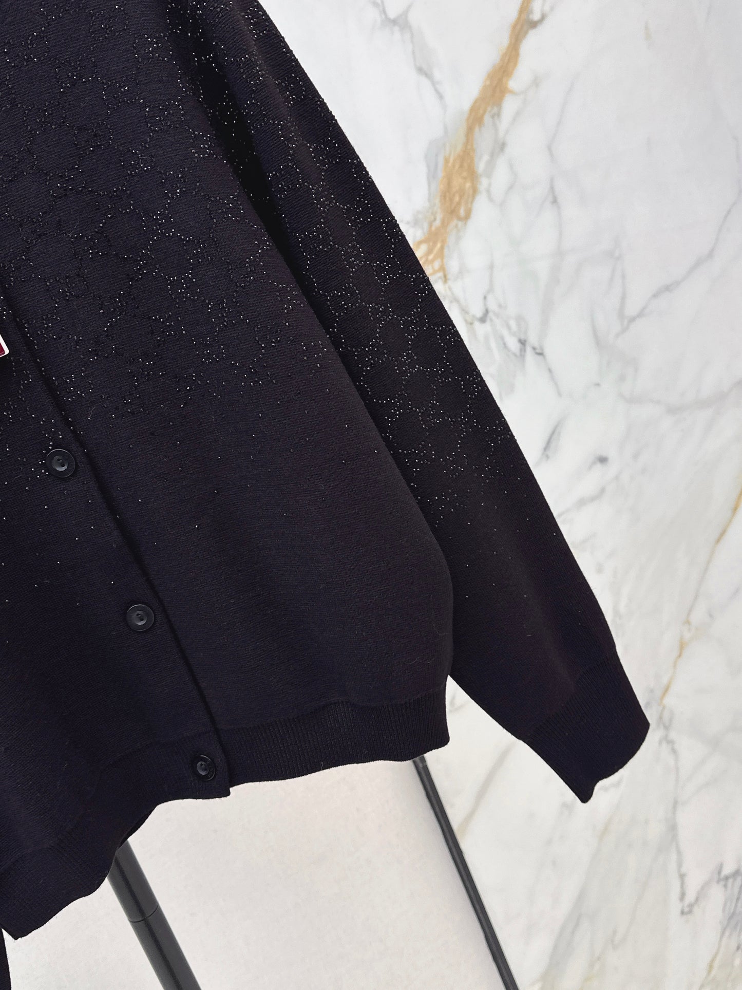 Guc NEW rhinestone cardigan