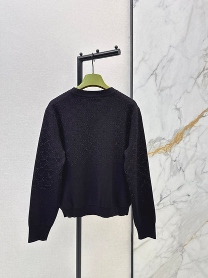 Guc NEW rhinestone cardigan