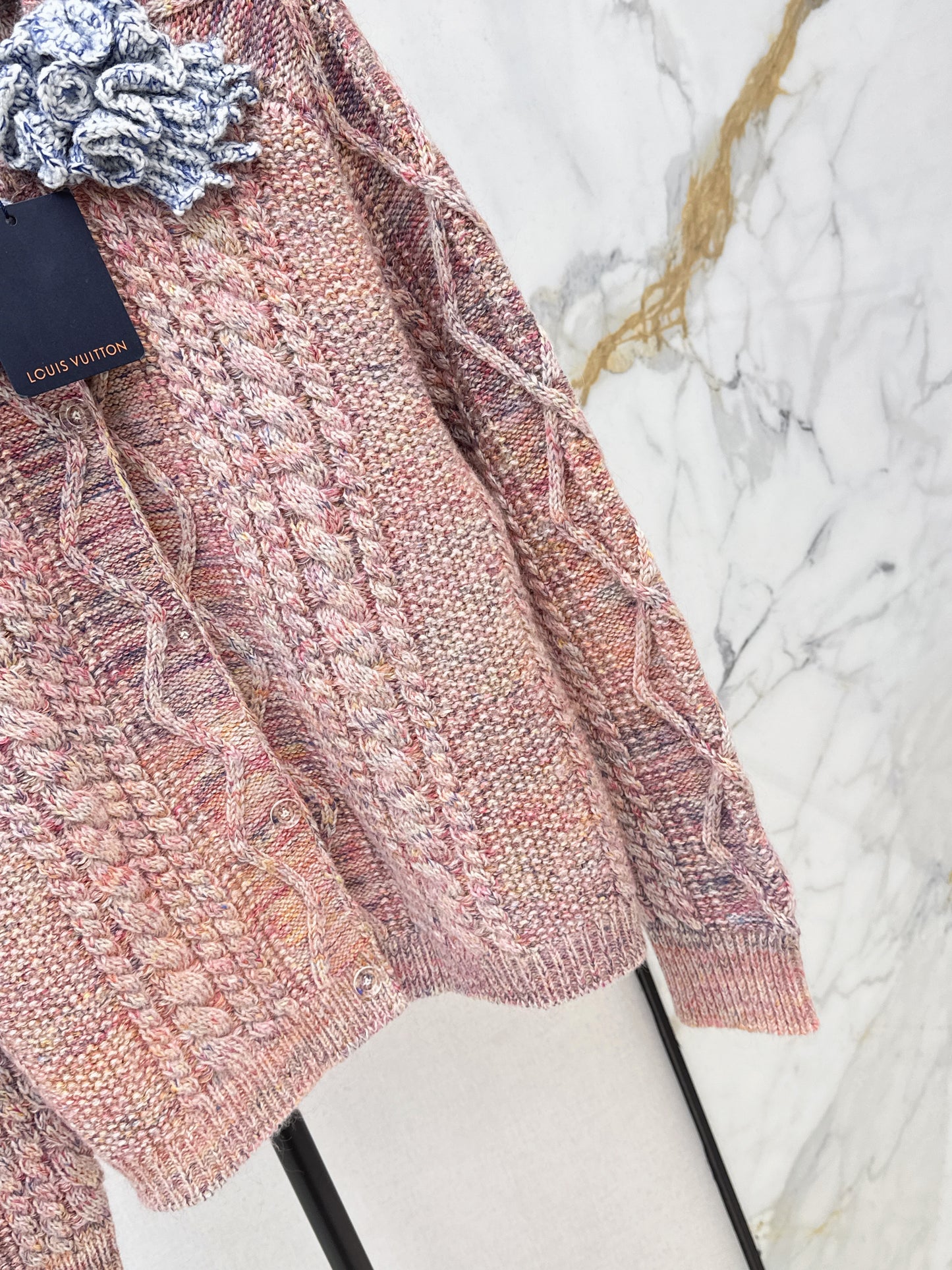 Louis NEW 3d floral cardigan