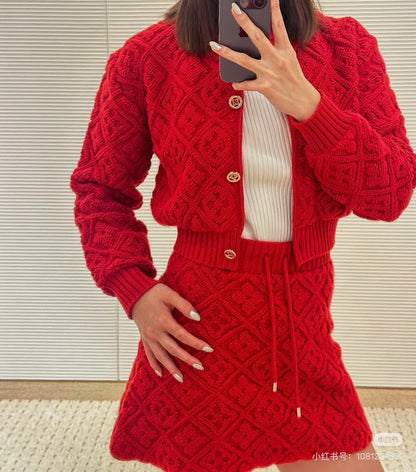 Louis NEW jacquard skirts