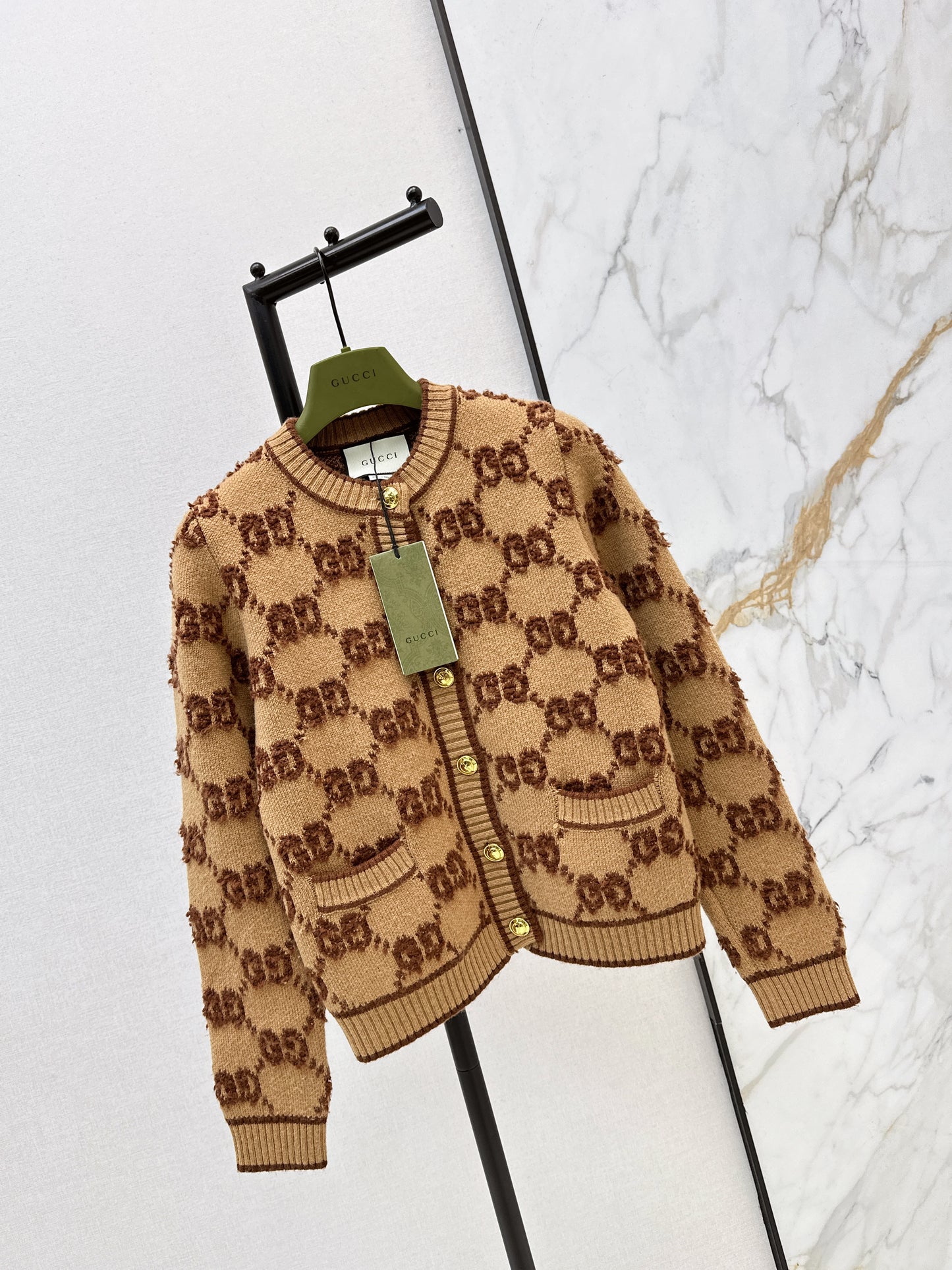 Guc NEW jacquard cardigan