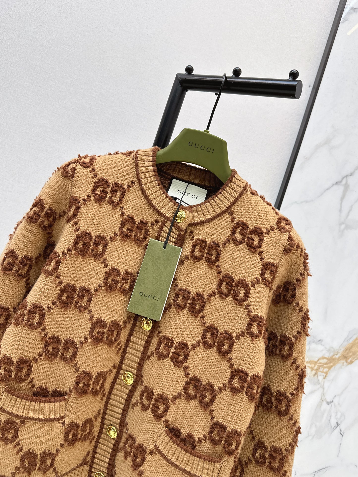 Guc NEW jacquard cardigan