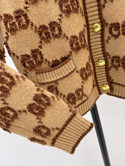 Guc NEW jacquard cardigan