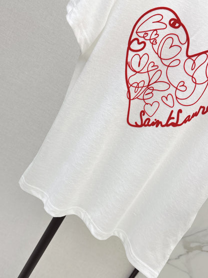 Saint NEW heart t-shirts